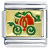 Gold Cinderella Carriage Licensed Italian Charm