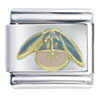 Gold Eeyore Licensed Italian Charm
