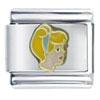 Gold Cinderella Profile Licensed Italian Charm