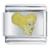 Tinkerbell Profile Licensed Italian Charm