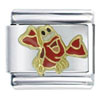 Gold Singing Sebastian Licensed Italian Charm