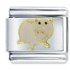 Gold Toy Story Hamm Licensed Italian Charm