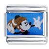 Mickey Quarterback Licensed Italian Charm