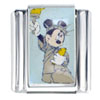 Mickey Mouse Of Liberty Licensed Italian Charm