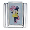 Shy Minnie Mouse Licensed Italian Charm