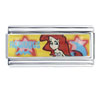 Aquarius Ariel Little Mermaid Licensed Italian Charm