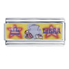 Libra Cheshire Cat Licensed Italian Charm