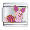 Piglet Lounging Licensed Italian Charm