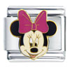 Minni Mouse Face Licensed Italian Charm