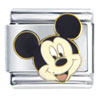 Mick Mouse Face Licensed Italian Charm