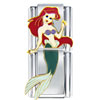 Ariel Double Link Licensed Italian Charm