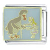 Alice In Wonderland Anding The Dodo Her Thimble Licensed Italian Charm