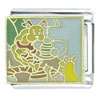 Alice In Wonderland He Caterpillar Gives Advice Licensed Italian Charm