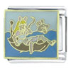 Alice In Wonderland Pool Of Tears Licensed Italian Charm
