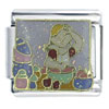 Hansel &amp; Gretel Fattening Up Hansel Purple X2 Italian Charm