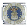 United States Air Force X2 Italian Charm