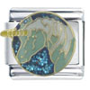 Pale Blue Unicorn X2 Italian Charm