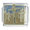 Bible Story The Crucifixion X2 Italian Charm