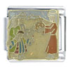 Bible Story Joseph Brown X2 Italian Charm