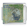 Peter Rabbit Caught In Gooseberry Net X2 Italian Charm