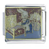 Peter Rabbit Sick Peter Rabbit X2 Italian  Charm 
