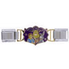 Stunning Shrek Italian Charm Bracelets Purple