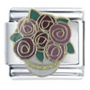 Pot Of  Roses  X2 Italian Charm