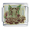 Red  Fairy  On Roses X2 Italian Charm