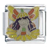  Fairy  On A Daisy X2 Italian Charm