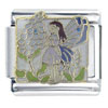 Lavender  Fairy  And Hyacinth X2 Italian Charm