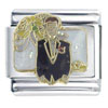 Wedding Groom X2 Italian Charm