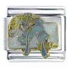  Wedding  Bells Blue X2 Italian Charm