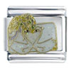 Wedding Swans X2 Italian Charm