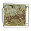 Brown Sagittarius X2 Italian Charm