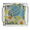 Blue Aquarius X2 Italian Charm
