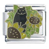 Cat In The Sunflowers X2 Italian Charm