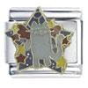 Star Angel Cat X2 Italian Charm