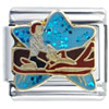 Wife And  Husband  Enamel Italian Charm