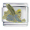 Flying Angel Blue X2 Italian Charm