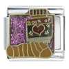 Book Of Love Sock X2 Italian Charm