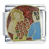 Getting A Bouquet Of  Roses  X2 Italian Charm