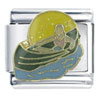 Canoeing Green X2 Italian Charm