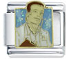 Doctor With Stethoscope X2 Italian Charm