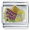  Flying  Angel Purple X2 Italian Charm