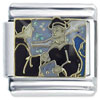  Graduation  Receiving Diploma X2 Italian Charm