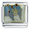 Baby In Bassinet X2 Italian Charm