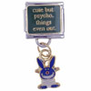 Its Happy Bunny Cute But Psycho Licensed Italian Charm