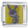 Its Happy Bunny Mooning Licensed Italian Charm