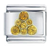 Topaz Triangle X2 Italian Charm