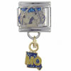 Pug In Missouri  Dangle   Italian  Charm